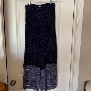 Mossimo Wide Leg Summer Flowy Pants Size Medium